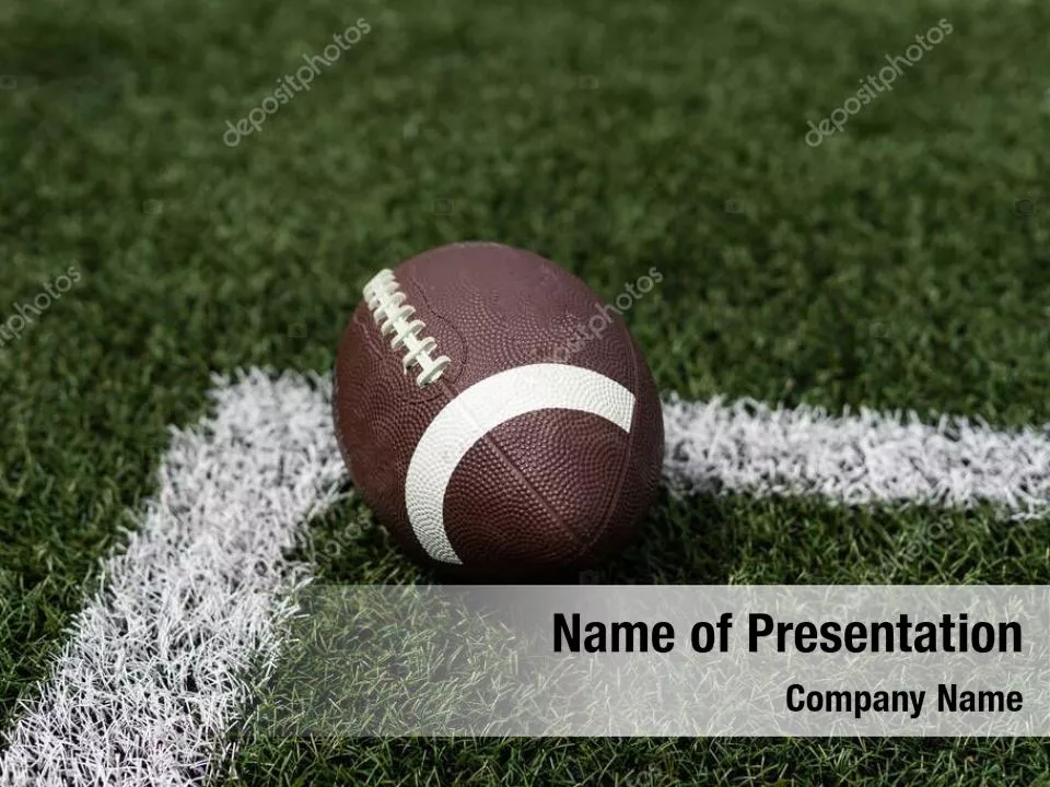 American Football on Grass