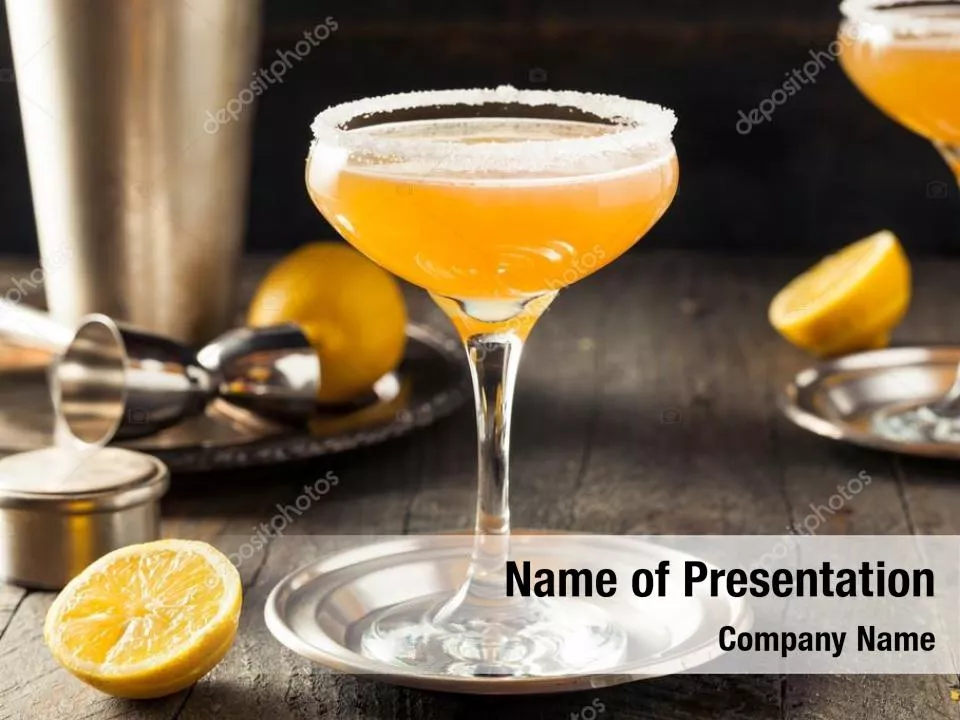 Cocktail with Orange