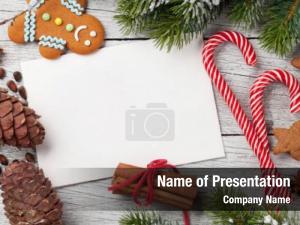 Christmas Greeting Card PowerPoint Template