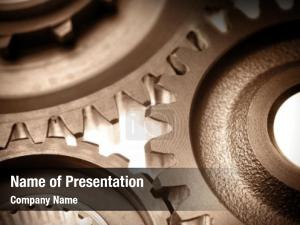 Cogwheels PowerPoint Template