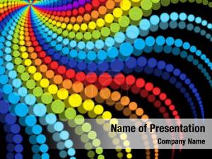 Colorful Dots PowerPoint Template
