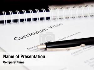 Curriculum Vitae PowerPoint Template