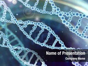 DNA Spirals PowerPoint Template