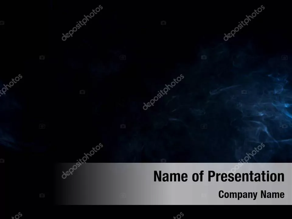 Black and Blue Abstract