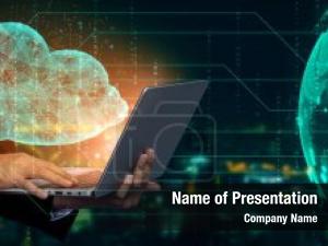 Cloud Storage PowerPoint Template