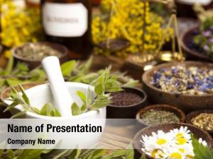 Natural Cosmetic PowerPoint Template