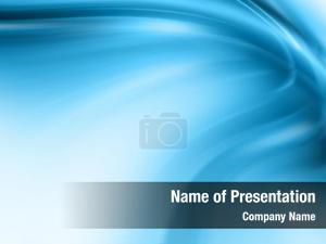 Abstract Blue Fantasy PowerPoint Template