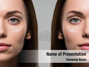 Woman Face Before and After PowerPoint Template