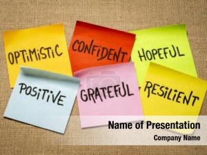 Power of Words PowerPoint Template