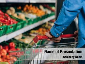 Grocery Shopping PowerPoint Template