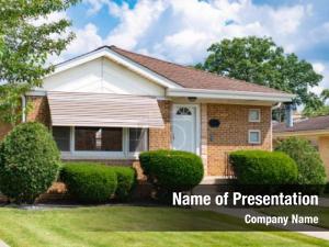 Suburban Property PowerPoint Template