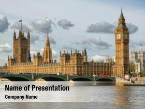 Vacation In London PowerPoint Template