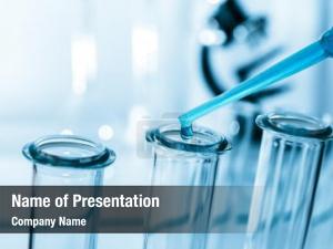 Laboratory Research Equipment PowerPoint Template