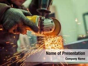 Electric Welding PowerPoint Template