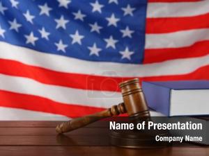 US Criminal Law PowerPoint Template