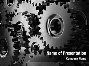 Cogwheel Gears PowerPoint Template