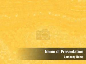 Golden Pattern with Swirls PowerPoint Template