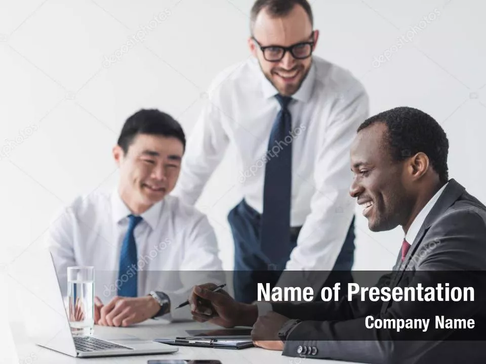 Business People Having Conversation