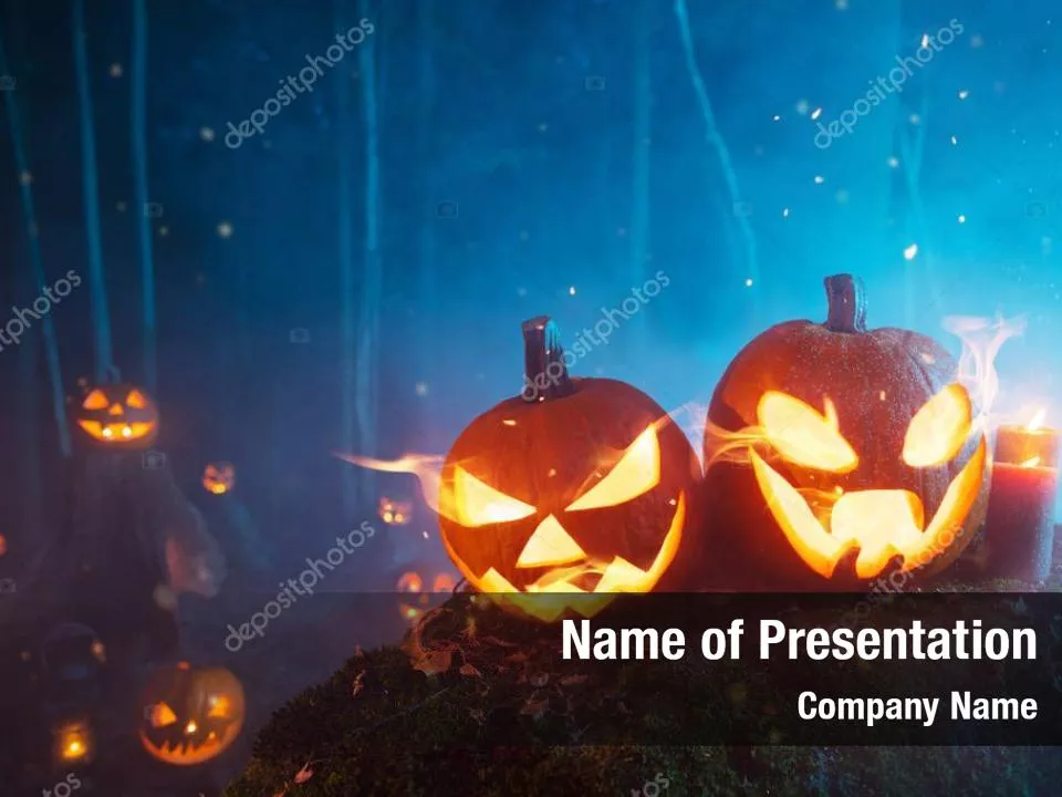 Blue Halloween Night Free