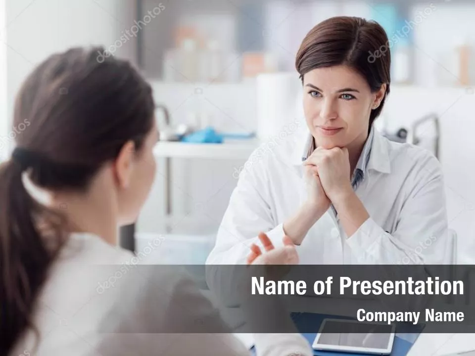 Woman Talking to Doctor
