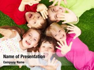 Positive Children PowerPoint Template
