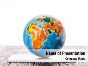 Earth Globe PowerPoint Template
