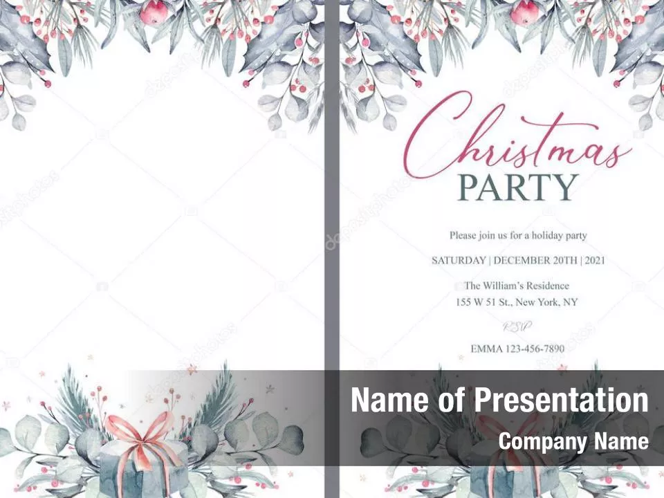 Festive Invitation