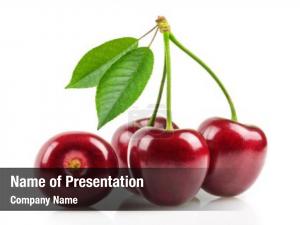 Cherries PowerPoint Template