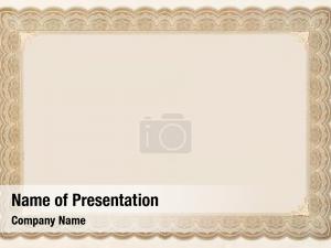 Vintage Certificate