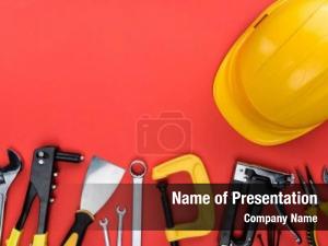 Construction Tools PowerPoint Template