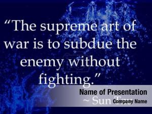 Sun Tzu Quotes PowerPoint Template