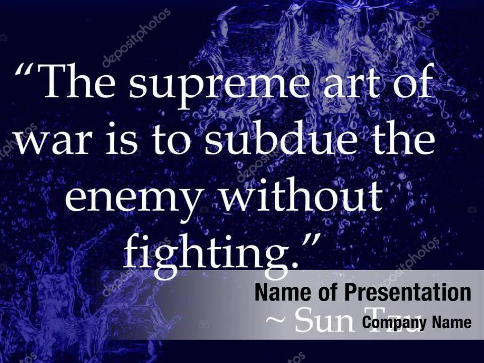 Sun Tzu Quotes