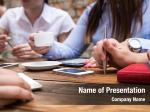 Discussion Table PowerPoint Template