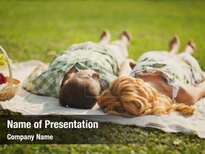 Romantic Summer Picnic PowerPoint Template