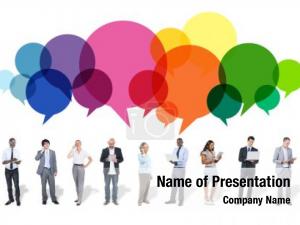 Speech Bubbles PowerPoint Template