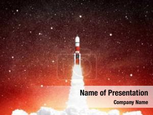 Business Rocket PowerPoint Template