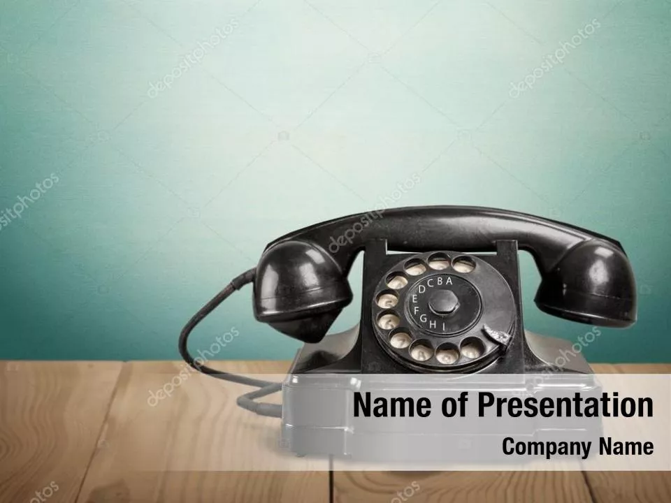 Old Fashioned Telephone