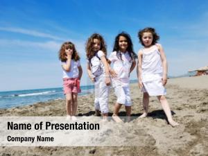 Kids Have Fun PowerPoint Template