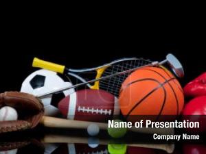 Sports Equipment PowerPoint Template