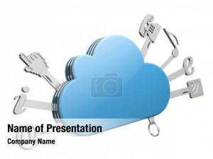Cloud Technology Services PowerPoint Template