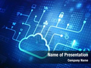 Concept of Cloud Service PowerPoint Template