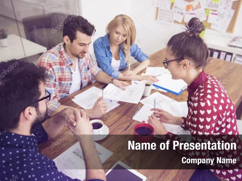 Group of Business People Working Together