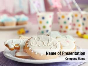 Baby Shower Food PowerPoint Template