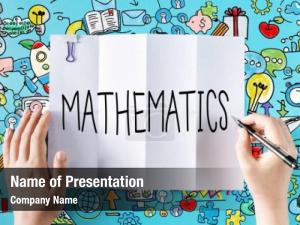 Mathematical Doodles PowerPoint Template
