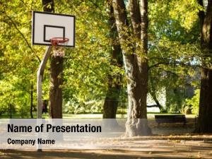 Basketball Theme PowerPoint Template