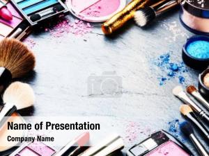 Makeup Tools PowerPoint Template
