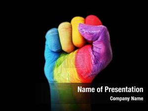 Riot of Color PowerPoint Template