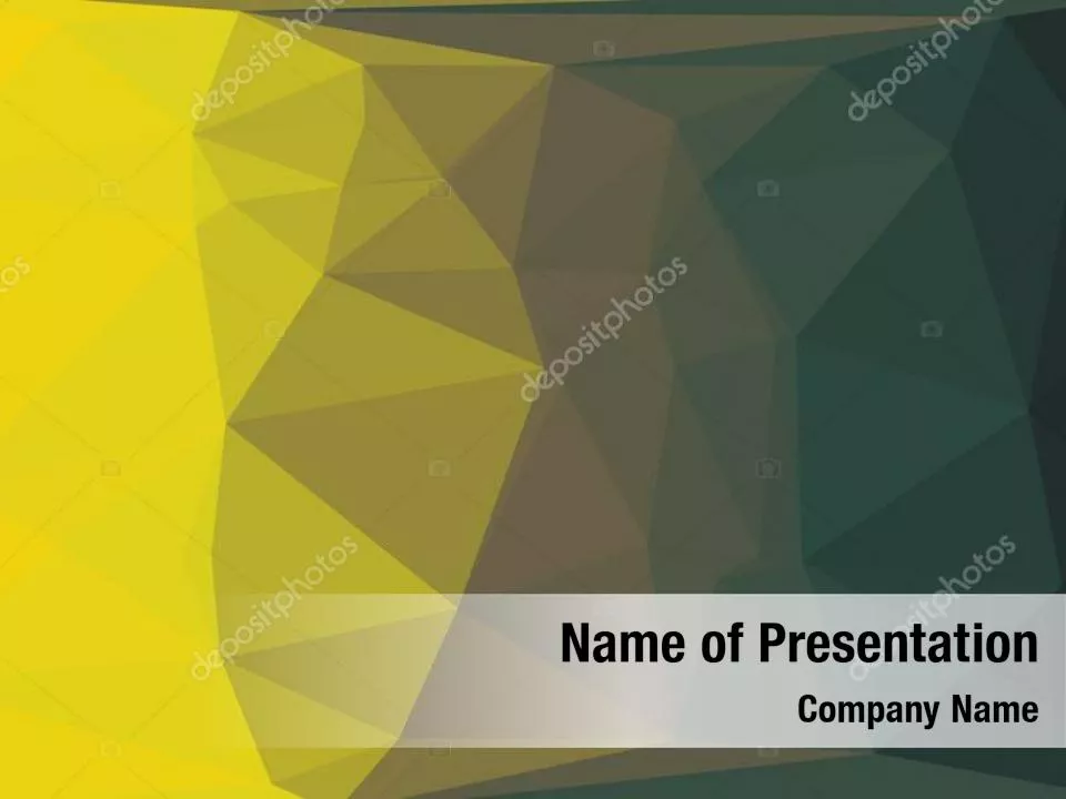 Yellow and Dark Grey Abstract