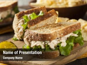 Healthy Sandwich PowerPoint Template
