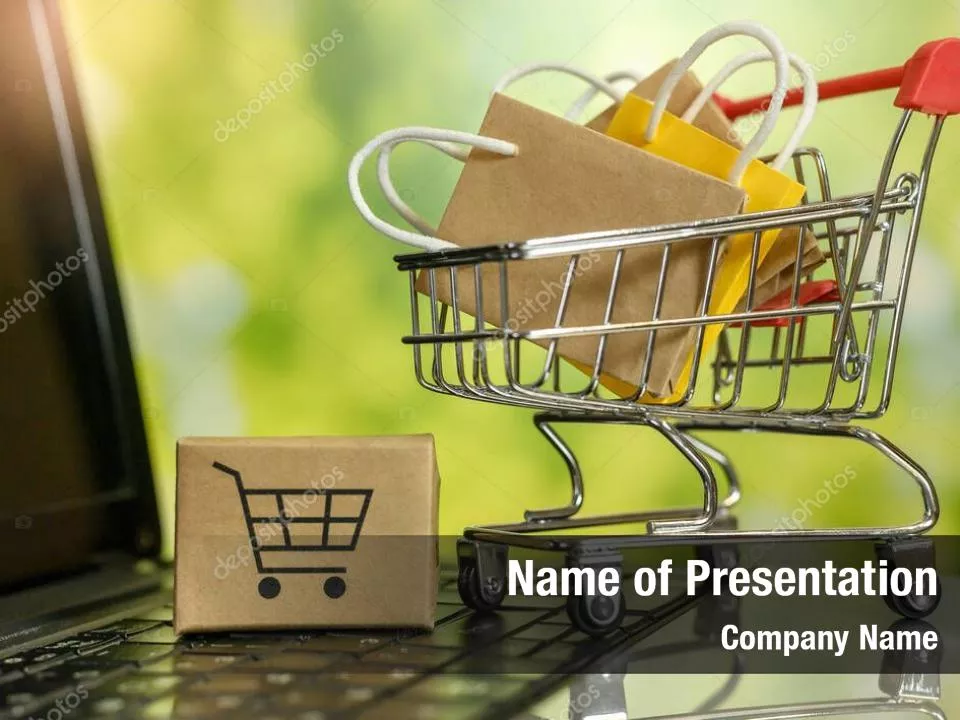 Online Shopping and Management Concept